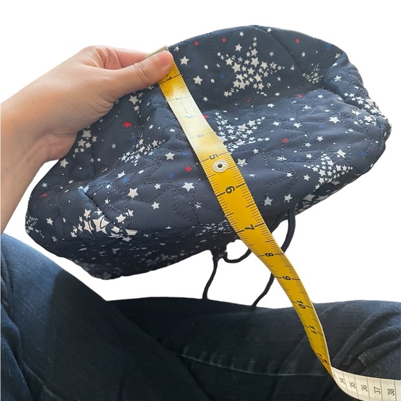 COPY - Vera Bradley and Shawn Johnson collab red, white and blue star ditty bag - Picture 7 of 7